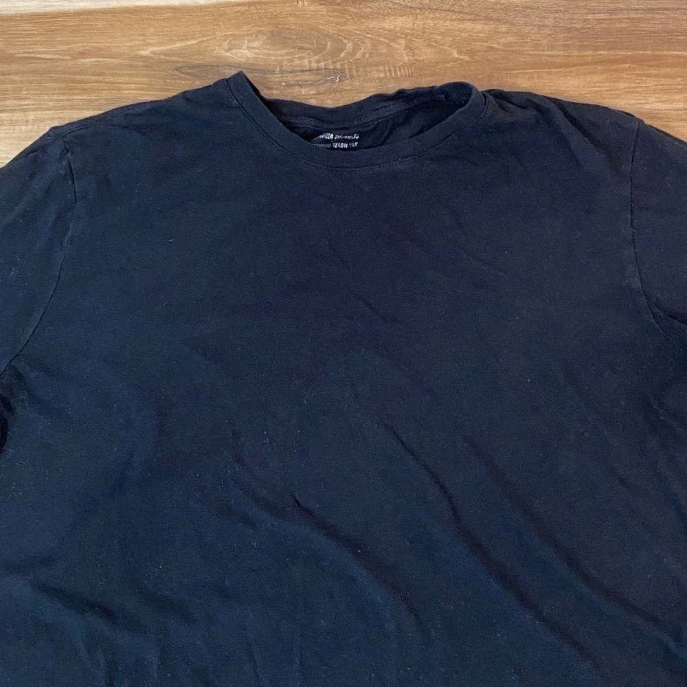 Banana Republic Mens Premium Wash‎ T Shirt XL Tee Black Short Sleeve Crew